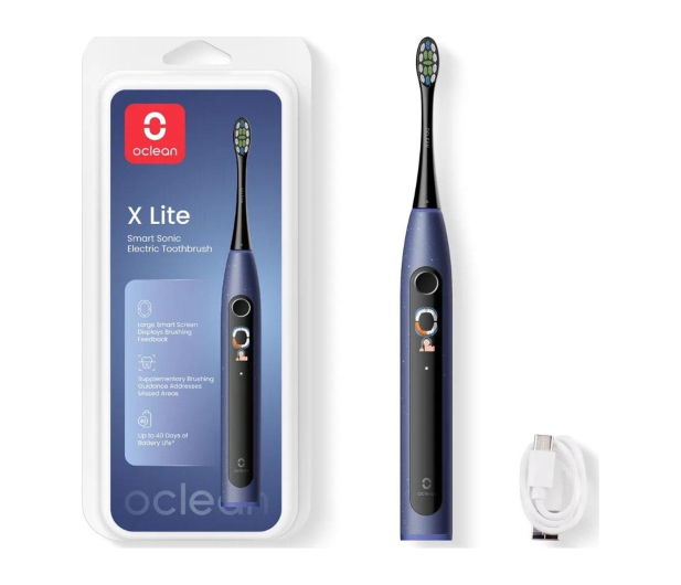 Oclean Szczoteczka soniczna X Lite (granatowy) - 1321396 - zdjęcie 5